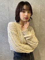 アース 三軒茶屋店(HAIR&MAKE EARTH) 三軒茶屋_レディース_ミディアム_ボブ_コテ巻き_ボブパーマ_小顔