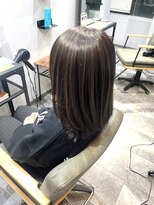 エスト 小倉(est)&nbsp;コントラストハイライト/ハイライト/艶髪/ミディアム/グレージュ