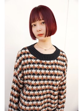 ラシク(RASHIKU) ワンブリーチミニボブ