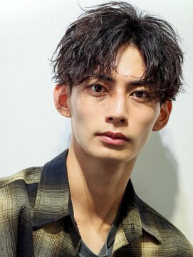 オーシャントーキョー 原宿(OCEAN TOKYO) 波巻きパーマメンズツイストスパイラルパーマツーブロック