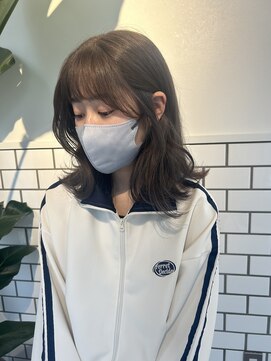 エムサロン 高崎あら町テラス店(emusalon) 《 sakura 》face cut × lavender greige