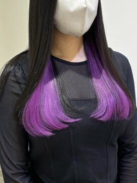 コル(CoL) インナーカラーをエクステで♪