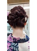 浴衣着付け/ヘアセット
