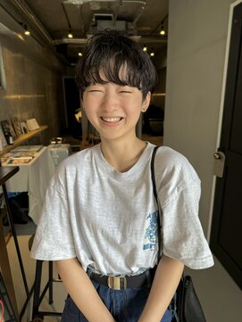ソイリウム 下北沢(soi rium) ショートパーマ_ショートヘア
