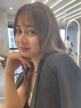 ココ なかもず店(COCO) レイヤーカット/ボブ/髪質改善/チェリーブラウン