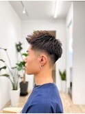 【メンズ★大名】束間ショート×アップバング×刈り上げ×メンズ