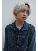 【LUZ立川】メンズ+センターパート+ホワイトアッシュ★New Open