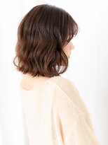 ドクターズ サロン ラブ(Dr's Salon LAB)&nbsp;大人かわいい耳掛けニュアンスパーマ小顔ボブb古河10代20代30代