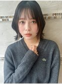 大人可愛いくびれボブ レイヤーカット インナーボブ 新宿