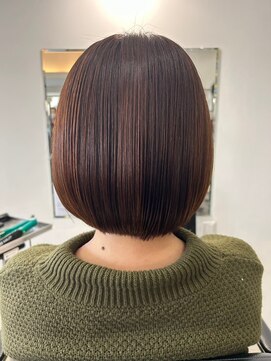 クララ バイ マニスオブヘアー(CLALA by Manis of hair) 髪質改善/ショートボブ/ココアブラウン