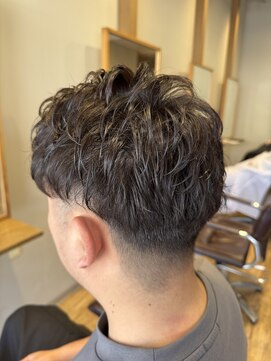 ポート(PORT) ショート×ナチュラルパーマ