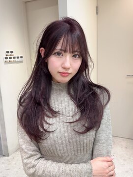 ロンドメリア 天神大名店(Lond Melia) ★メルティカラーフェミニンロング似合わせカットミディア厶艶髪