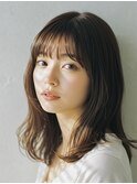 イメチェン/美髪/外ハネボブ/ワイドバング/髪質改善/縮毛矯正