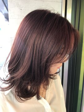 オリンテ バイ レシッド 表参道(orente by rcid) 【谷】チェリーブラウン*レイヤーミディアム