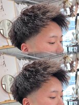 髪屋 紬&nbsp;メンズ/メンズパーマ/メンズカット/ジェットモヒカン