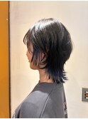 似合わせウルフ×インナーブルー