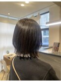 切りっぱなしボブ/ボブ/スタイリング楽々