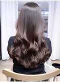 デジタルパーマくびれロングイメチェンレイヤーパーマ前髪