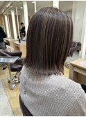 大人可愛い20代30代40代50代小顔ミディアムボブ