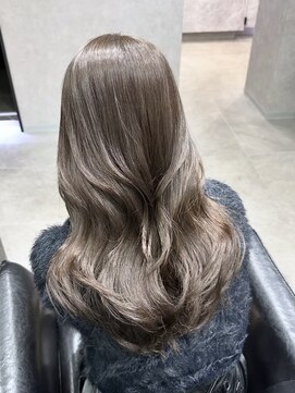 エースヘアー(A.hair) アッシュグレージュ/レイヤーカット/極・髪質改善