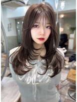 ロンド ロビン 栄(Lond robin) 【Lond robin】木屋元一 前髪/顔まわり/2way/韓国/レイヤー