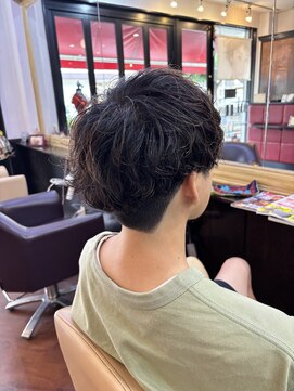 シャンプーボーイアネックス(SHAMPOO BOY Annex) メンズマッシュ　シャドウパーマ　佐世保