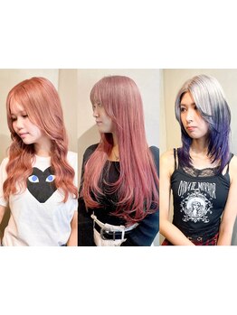 豊富なデザインカラーであなたのなりたい色がきっと叶う！女性の魅力を引き出すカラーをご提案！