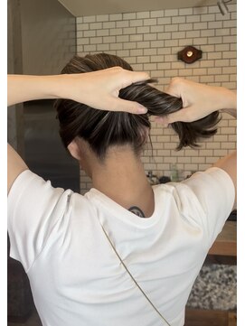 アントルポ(entrepot) 地毛ハイライト