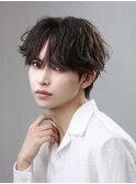 女子ウケ抜群!緩めシャドウパーマ!