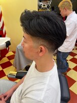 キングスマントーキョー 多摩センター2nd(KINGSMAN TOKYO)&nbsp;ラフ七三×テーパーフェード