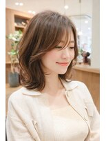 ルエ(rue)&nbsp;大人可愛い20代30代40代小顔ミディアムレイヤーボブショートボブ