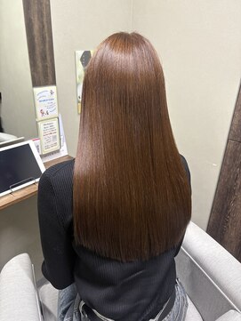 ヤヤ 浅草(yaya.) ベージュカラー×髪質改善Deeplexトリートメント