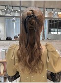 【Feria】 ハーフアップアレンジ &nbsp;福田沙也加