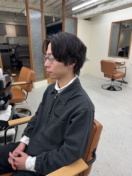 タミーズ 金山(Tummy's) センターパート×ツイストスパイラルパーマ