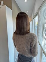 クララジャパン ナベシマ(CLALA JAPAN Nabeshima)&nbsp;縮毛矯正　質感ストレート　髪質改善カラー　顔まわり　ブリーチ