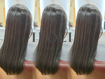 イロリ(ILOLI)の写真/髪質改善！うねり・広がりを抑え、ツヤまとまるストレート縮毛矯正★