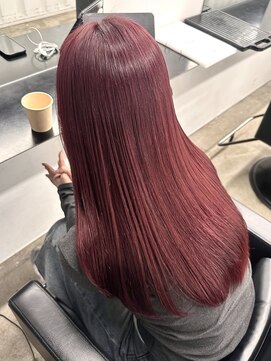 ココ 原宿(KOKO) Mイメチェン前髪チェリーレッドレイヤーカット