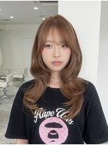 ニュウ(niw)&nbsp;金沢ハッシュカット/レイヤーカット/ベージュカラー