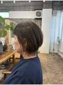 大人のフェミニンショート♪《江幡彩音》