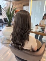 ロハスバイケンジ(LOHAS by KENJE) 透明感グレージュ×コテ巻き風パーマで大人可愛いロングヘア♪