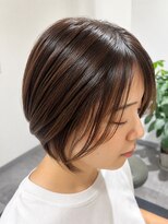 リルノーティス(Lil notice)&nbsp;艶重視　ショートボブスタイル