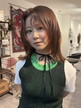 ナビ(nabi) レイヤーカット似合せデザインカラー