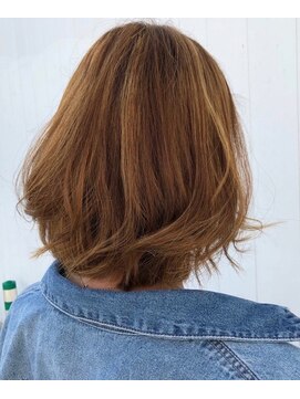 フォルテ 掛川店 ハイライト×ボブ【掛川 美容室ボブ】