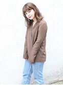 『カット+ファストブリーチ+ホワイトグレージュ』