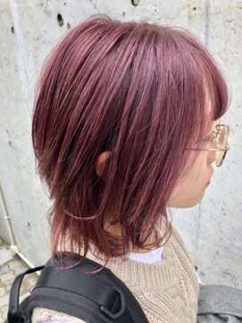 レーヴ(Reve) チェリーレッド×レイヤーボブ【レーヴ】