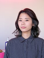 アンゼロ(UNZELO)&nbsp;シルバーブラウン×インナーカラー:グリーン