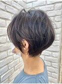 大人ショートボブ