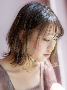 オーストヘアジジ(Aust hair Gigi) インナーカラー☆ペールホワイティベージュ　K