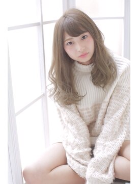 リー 甲子園(Lee) 透明感アッシュ×さら艶ロング