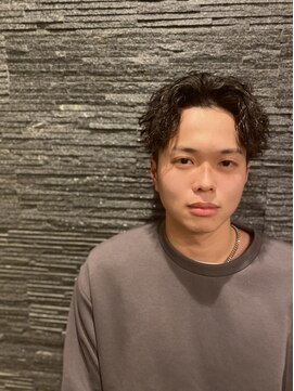 ヒロギンザ 恵比寿店(HIRO GINZA) ツーブロックビジネスショートフェードスパイラルツイストパーマ